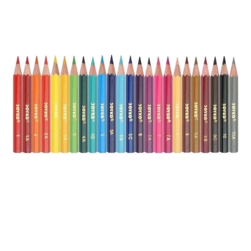 Pensil Warna Joyko / Color Pensil Joyko Banyk Warna Warnanya.