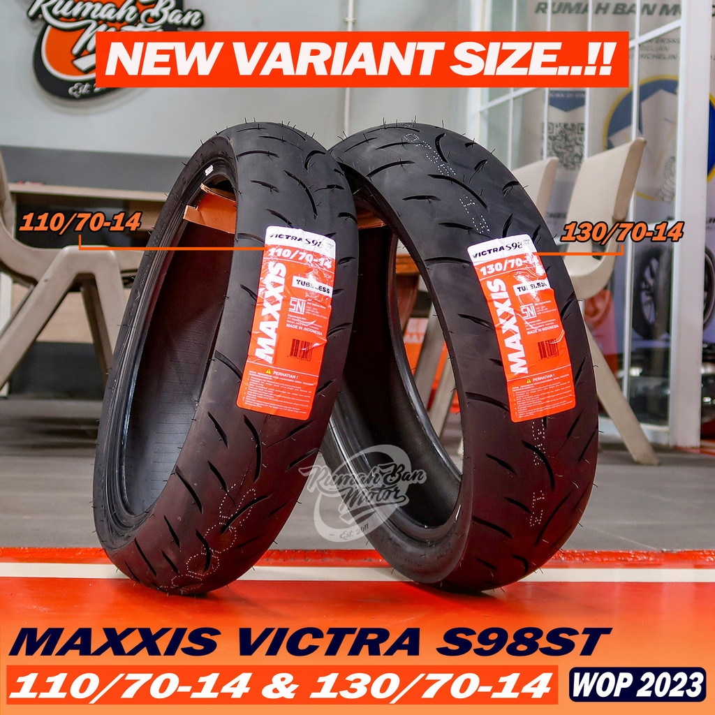 MAXXIS MA-F1ST VICTRA 110/70-14 & 130/70-14 BAN VARIO 160 PCX 150 DLL