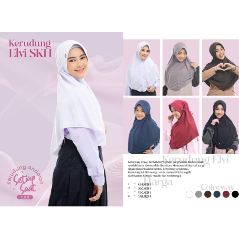 Original Kerudung Rabbani Elvi SKH