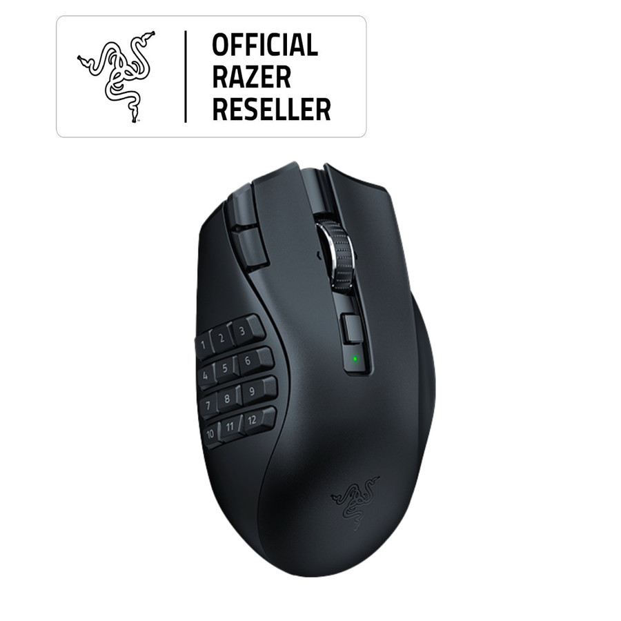 Razer Naga V2 Hyperspeed MMO Wireless Gaming Mouse