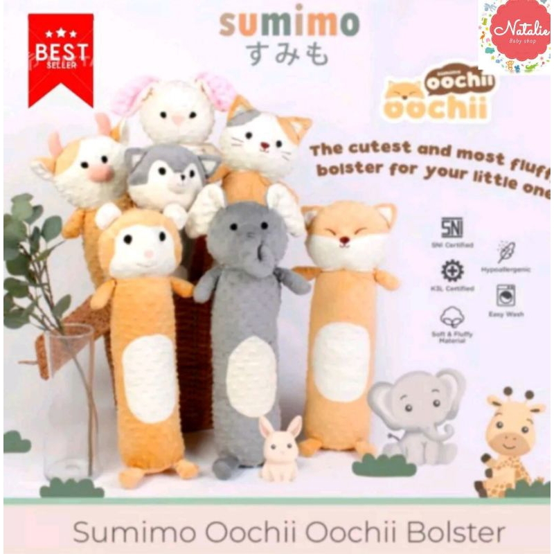 SUMiMO oiichi oiichi bolster/guling animals series TODDLER DAN KIDS