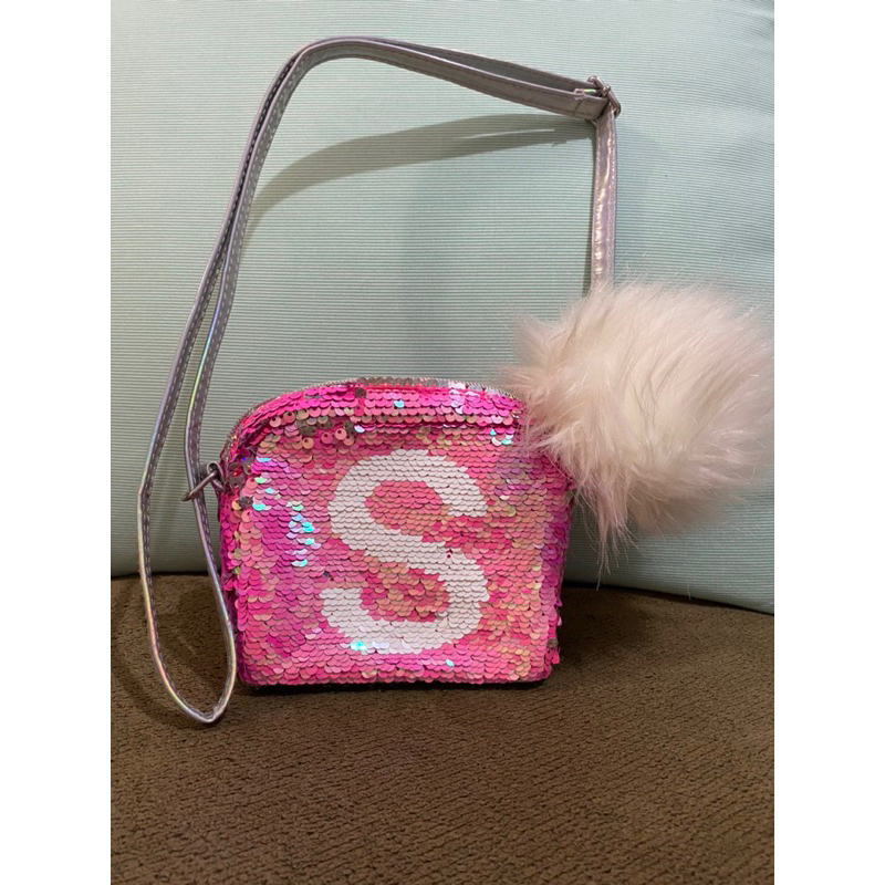 Justice Original Mini Sequin Sling Bag