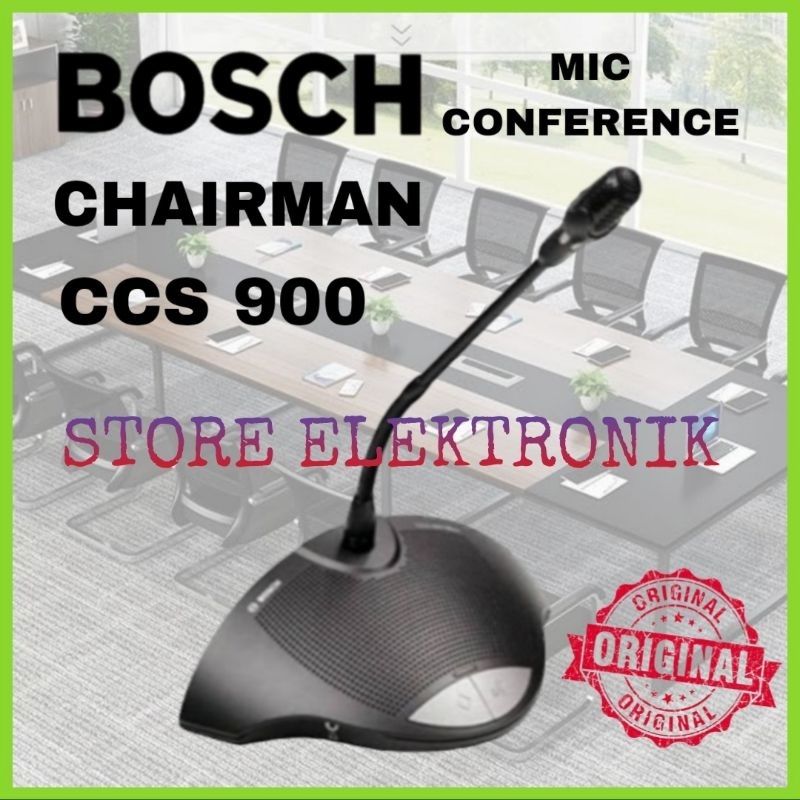 MIC CONFERENCE SYSTEM CHAIRMAN BOSCH CCC 900 GARANSI RESMI ORIGINAL