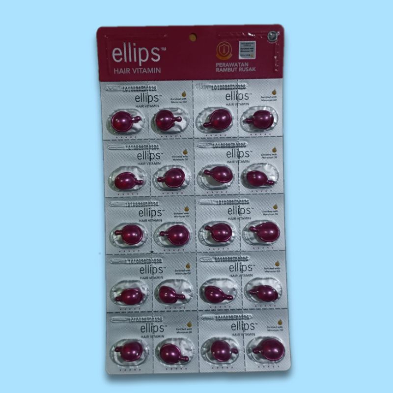 Ellips hair vitamin rambut rentengan isi 20pcs