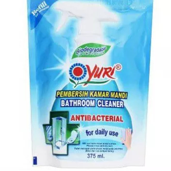 YURI Bathroom Cleaner Refill 375 ml Pembersih Kamar Mandi