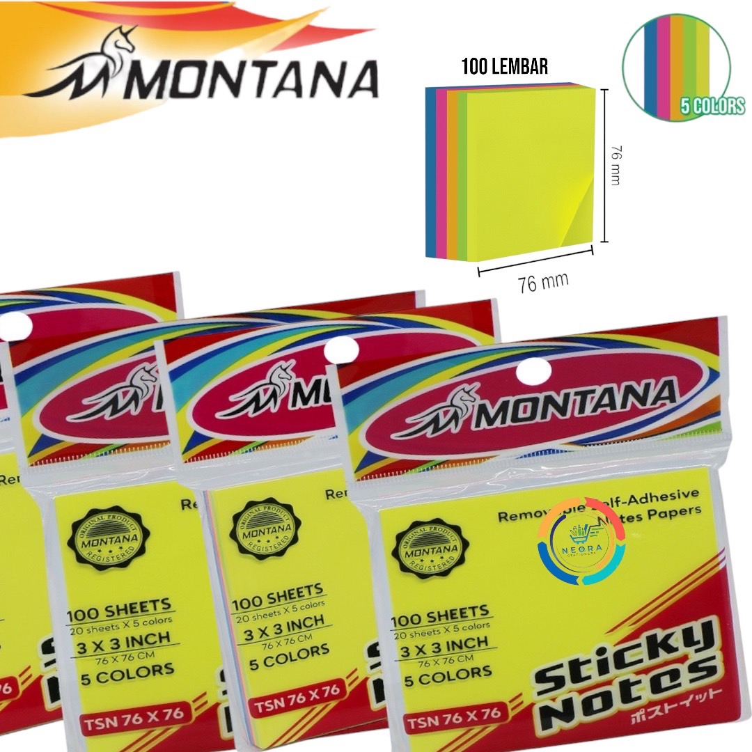 

Montana Sticky Note TSN 76x76mm