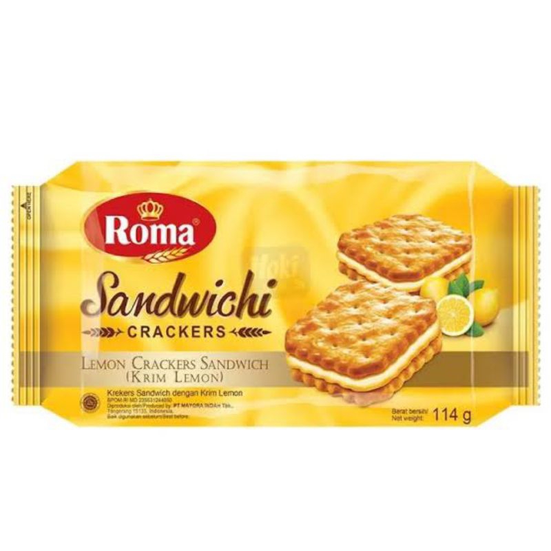 

Roma Sandwich Lemon 120g