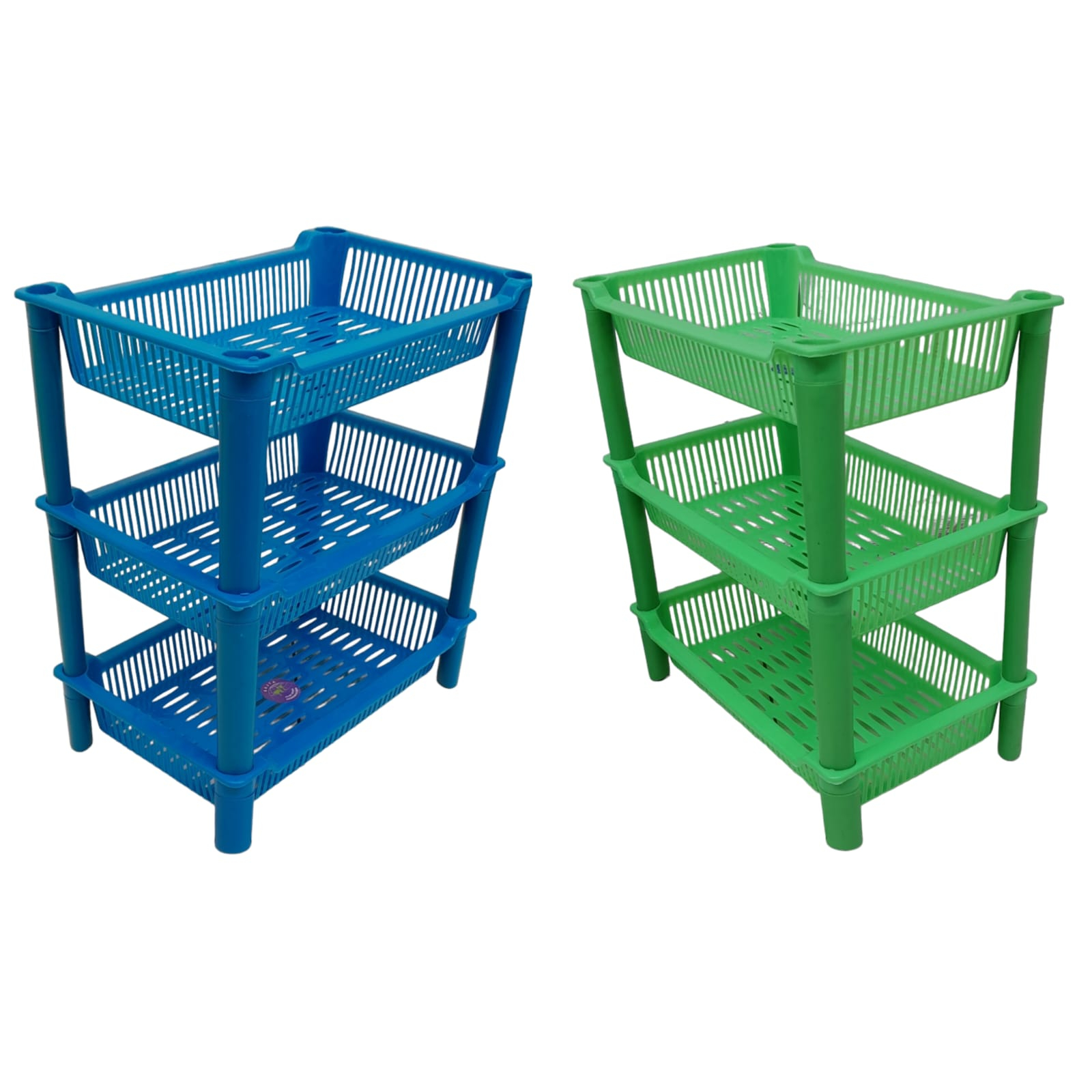 Rak Bumbu Dapur Serbaguna 3 Susun / Rak Plastik Susun Serbaguna - RAK BUMBU DAPUR