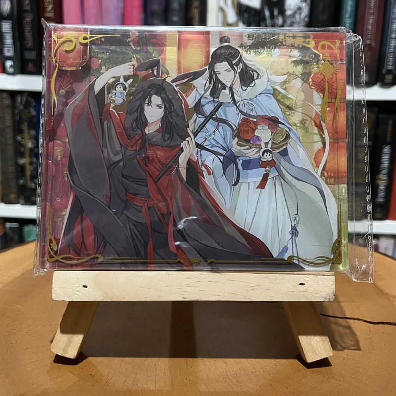 [OFFICIAL READY STOCK] MDZS MO DAO ZHU SHI Master Diabolism Wangxian Lan Wangji Wei Wuxian Wei Ying Lan Zhan x Maoyue Kunling Jewel Badges Metal Bookmark Shikishi