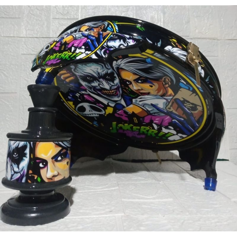 TEBOK LOVEBIRD PVC MOTIF JOKER