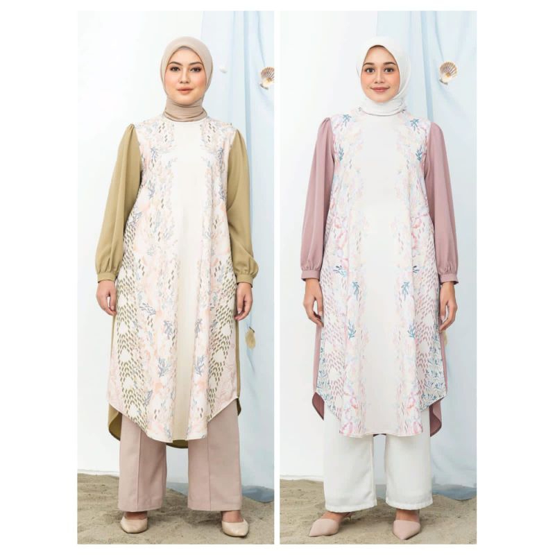 MERMAID OCEAN TUNIC BY GEULIS ID ORIGINAL