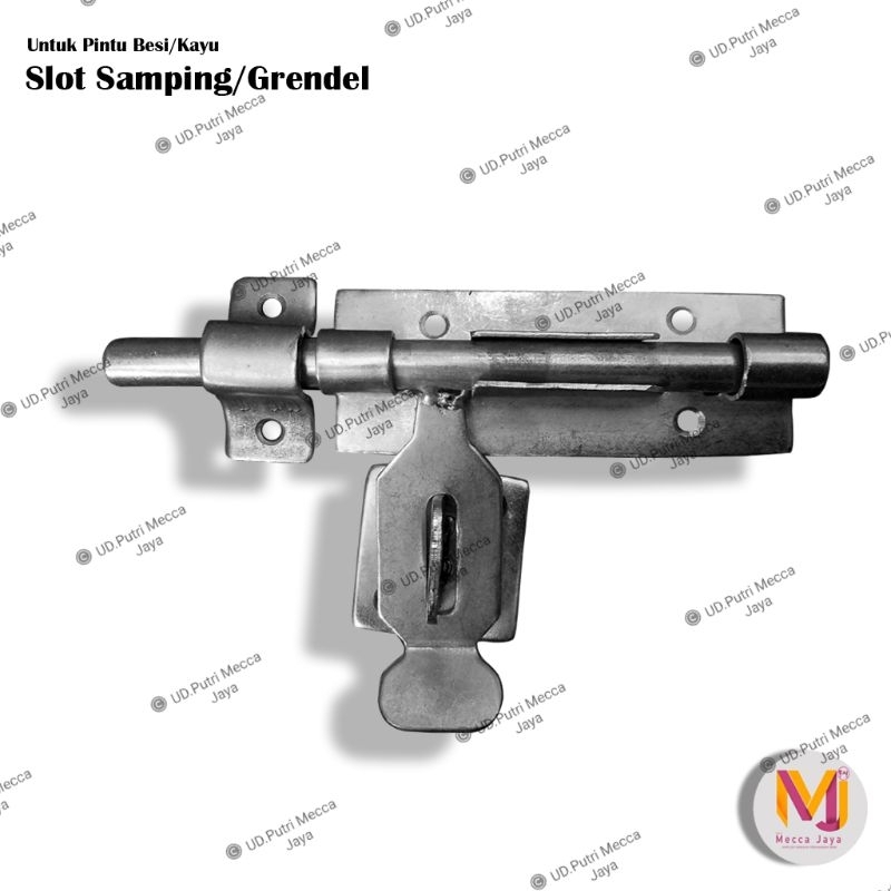 Grendel/Slot Samping Pintu Besi & Kayu
