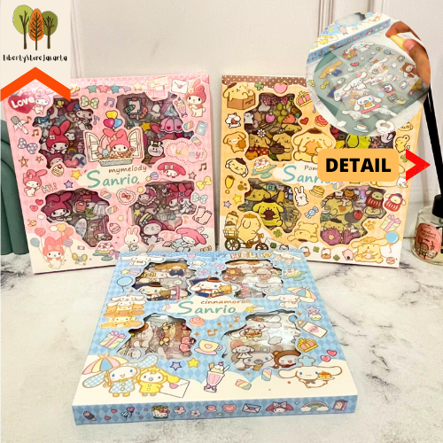 

Stiker Box Sanrio Box Isi 32 Lembar Waterproof Anti Air Stationery For School Alat Tulis Kantor Sekolah Ready Grosir Kado Ulang Tahun READY COD