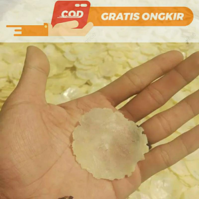 

Emping Melinjo Mentah 250 gram Blinjo Ukuran Kecil