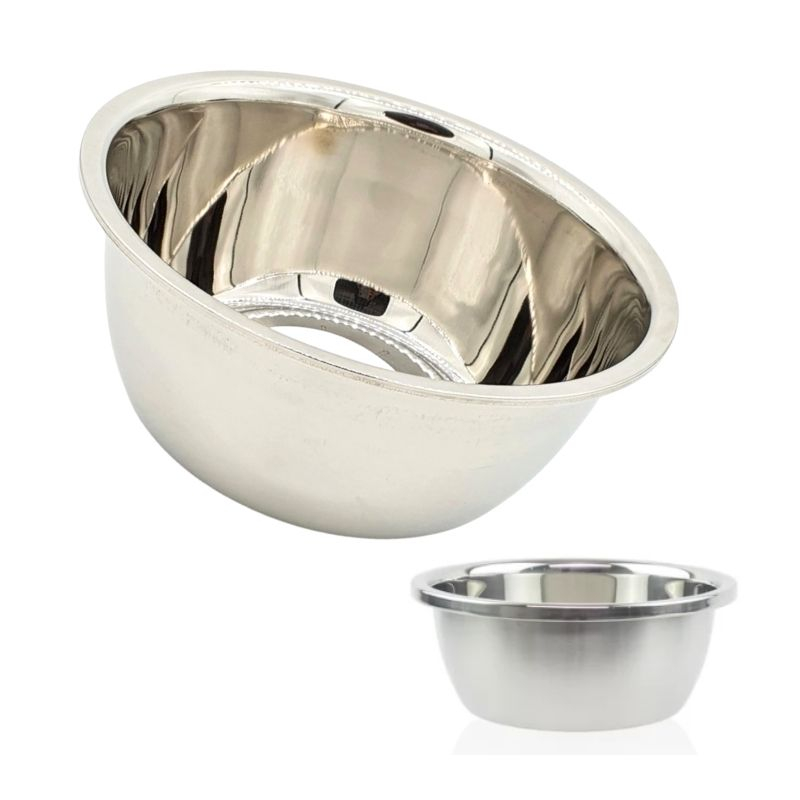 Baskom Stainless / Baskom / Mixing Bowl Serbaguna Stainless Premium High Quality Anti Karat Uk 28Cm (1Pcs)