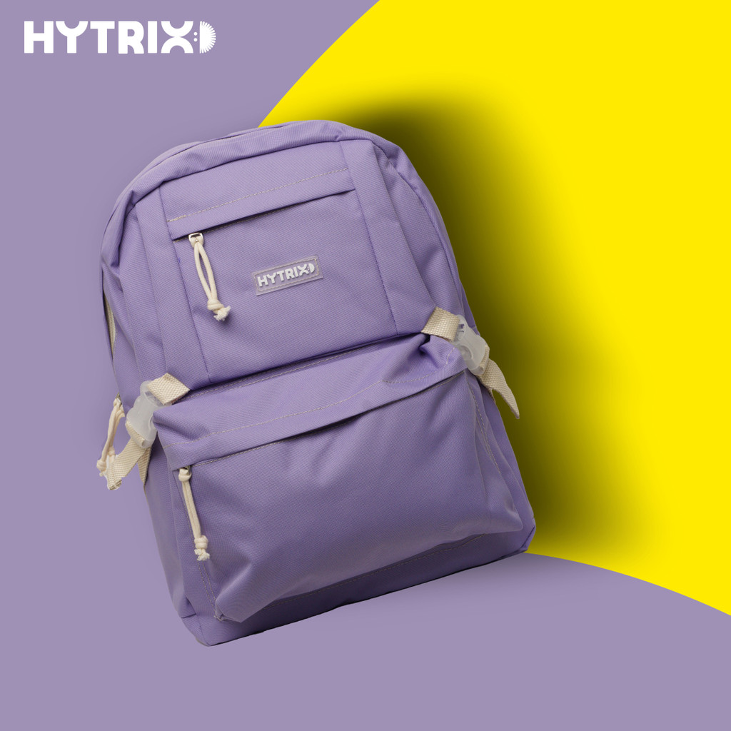 HYBRAND x HYTRIX [KK33] - Colour Pop Backpack - Ransel Wanita Korea Unik Limited Series - FREE Pin Bross Gambar Random