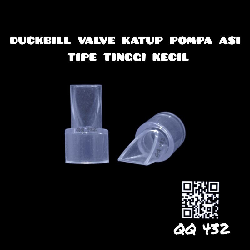 [New Item] Silikon duckbill valve katup TINGGI KECIL suku cadang sparepart pompa asi universal