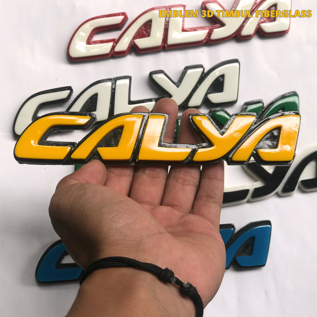 EMBLEM MOBIL CALYA / AKSESORIS EKSTERIOR MOBIL / EMBLEM CALYA