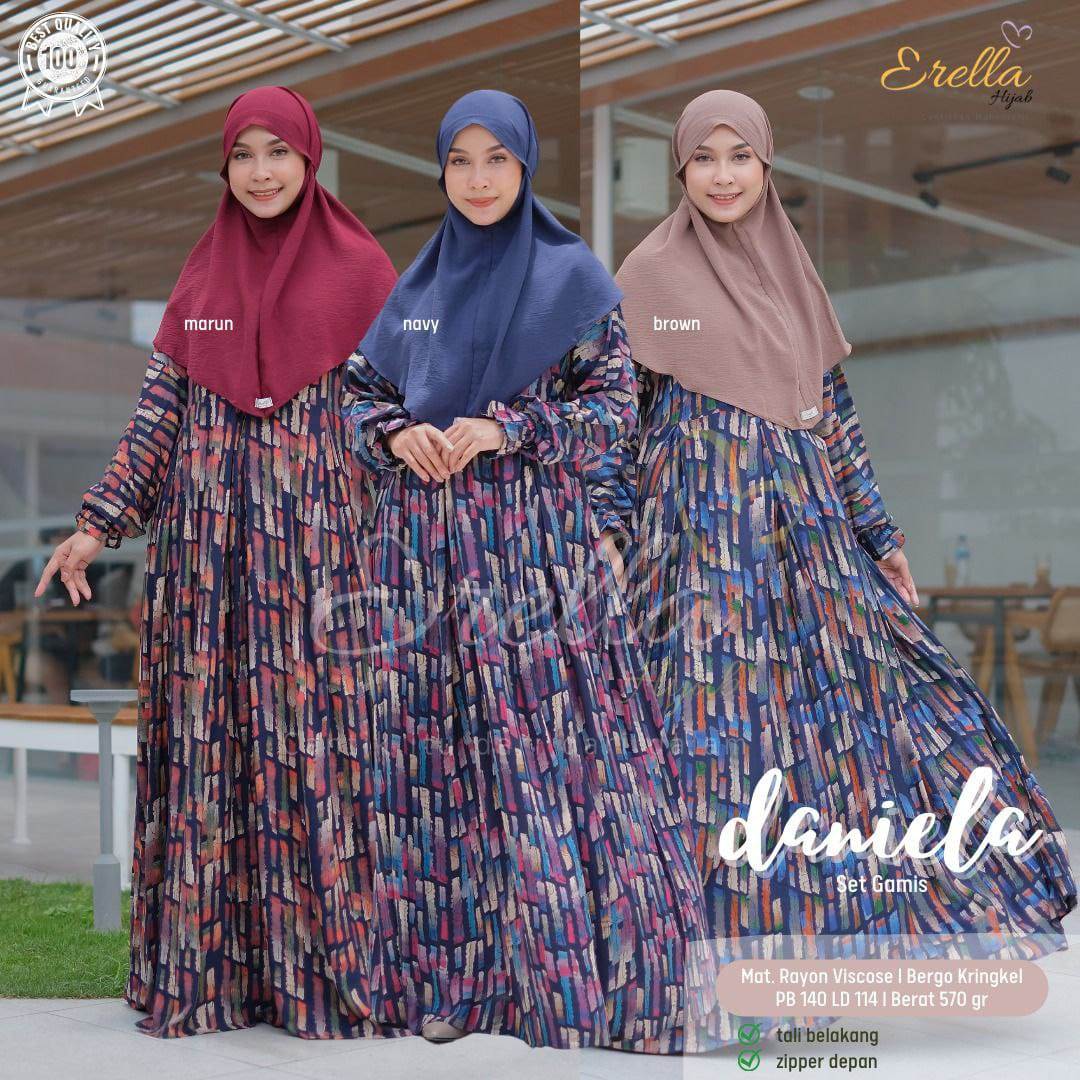 Daniela Set Gamis by Erella Hijab
