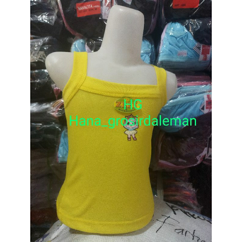 6 PCS SINGLET TENGTOP ANAK PEREMPUAN zein