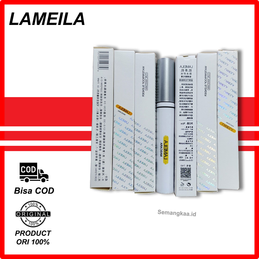 LAMEILA Maskara Long Lasting Lash Slender Curling Mascara Waterproof And Drable LA098