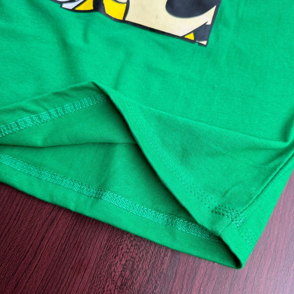 KAOS DISTRO ANAK THIRTEEN HIJAU GOOFY / D.SHELTER