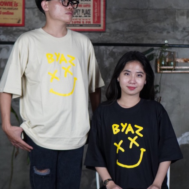 [OVERSIZE] T-shirt BYAZ Fake Smile