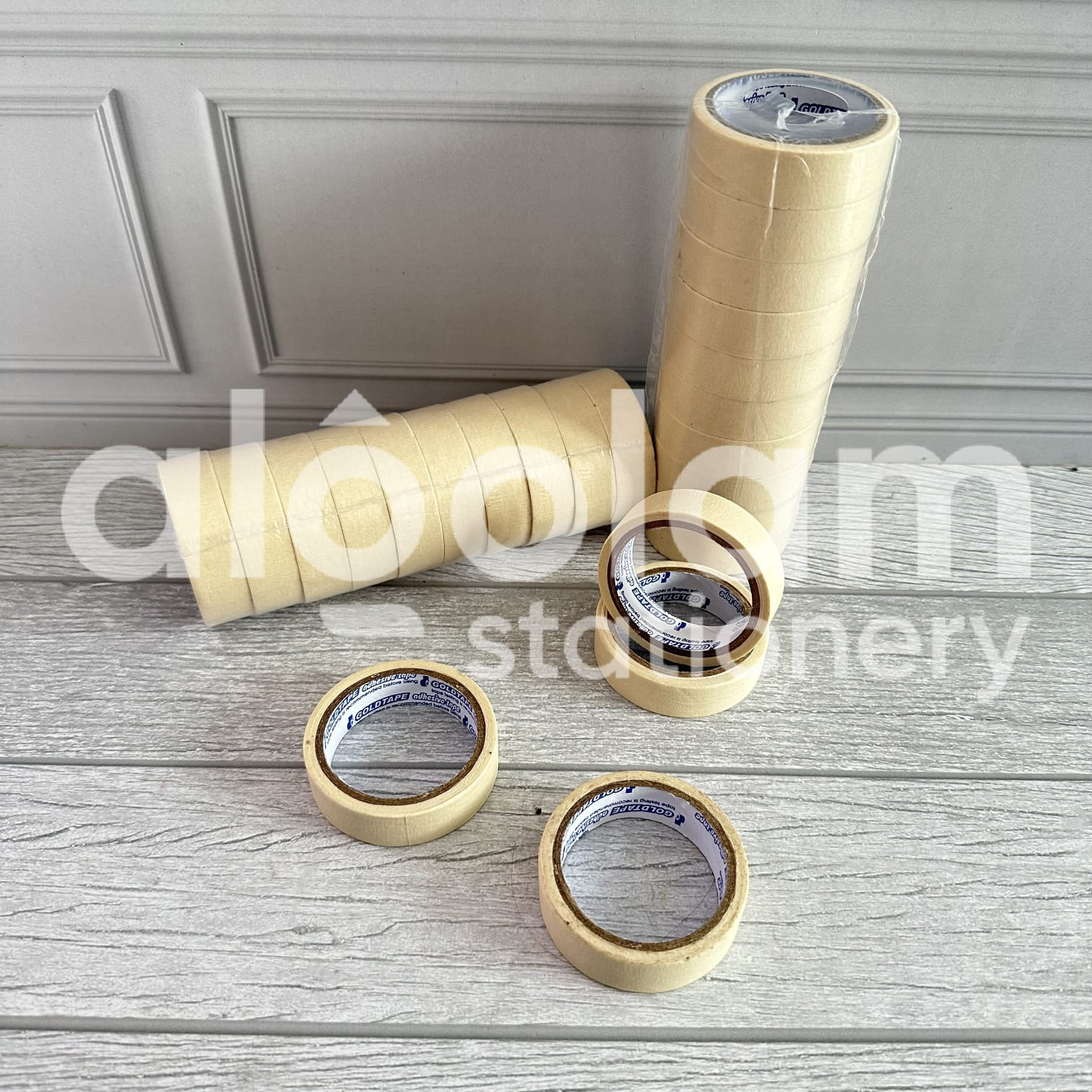 

ECER ( 1 PCS ) Masking Tape Isolasi Kertas Kecil 3/4 inchi