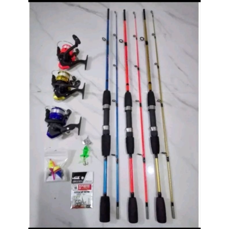 SATU SET ALAT PANCING LENGKAP MURAH 150cm