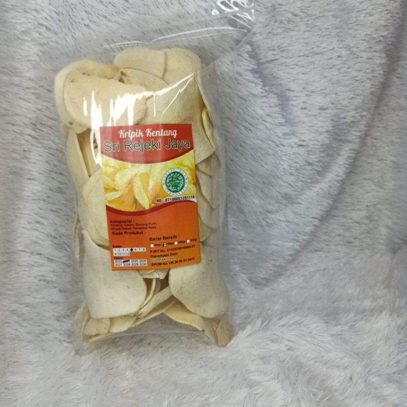 

Kripik kentang sri rezeqi jaya 100 gram