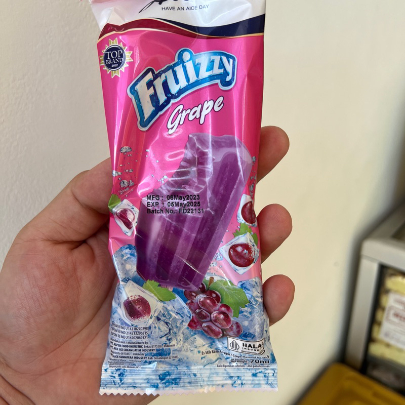 

Es Krim Aice Fruizy Grape