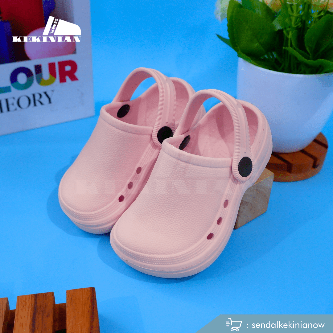 Sandal Kodok Polos Model Baim Anak Unisex / Sendal Kodok Polos Anak Kekinian PART 2