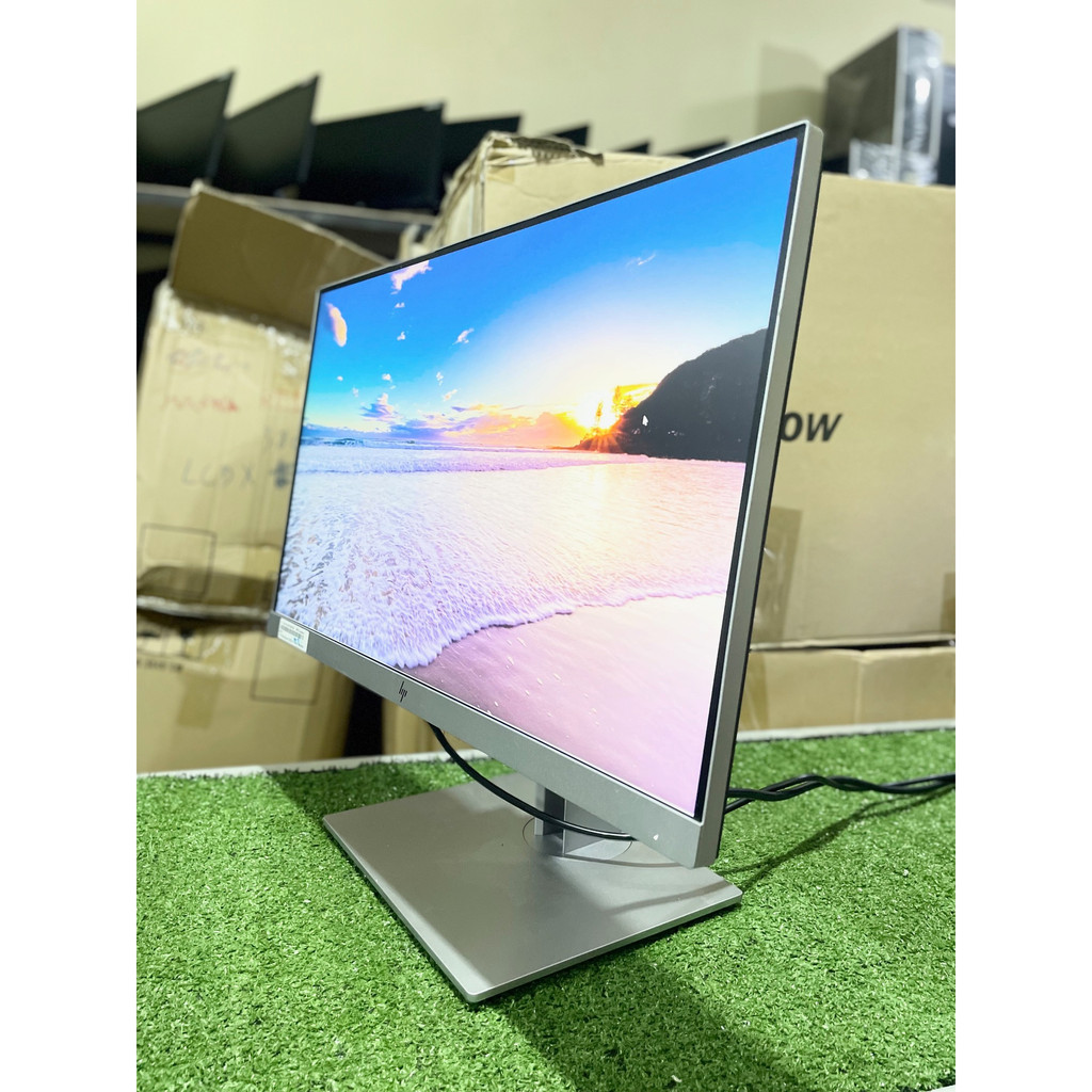 Monitor LED Frameless 22 inch HP E223 / 24 inch HP E243 IPS HDMI - murah second mulus