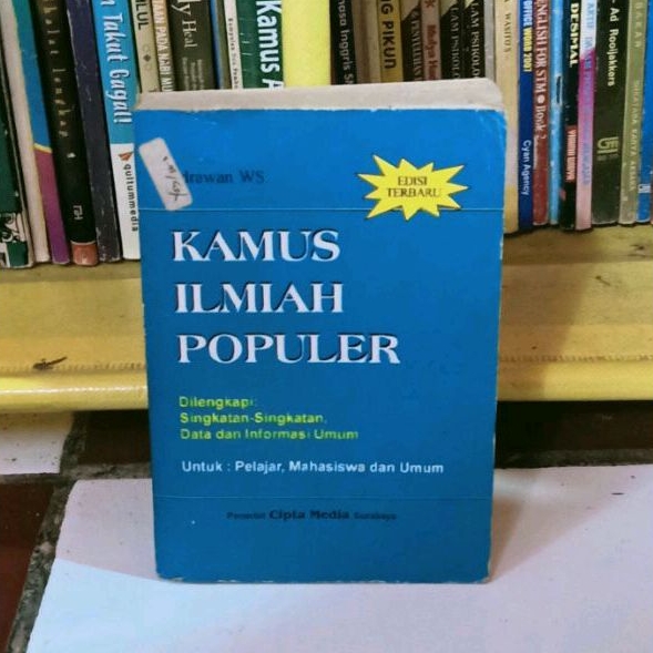 Buku Kamus Ilmiah Populer