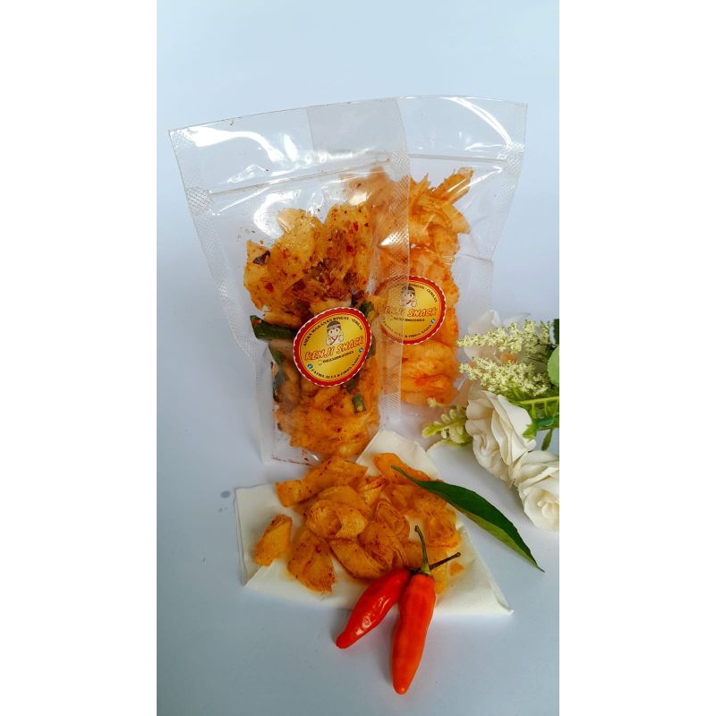 

Lumpring Lumpia kering goreng Pedes dan Gurih