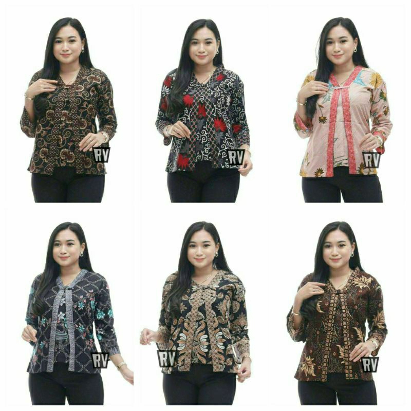 Atasan Batik Dolby Dolbi Dobby Doby Tenun Sutra Tulis Halus Katun ATBM