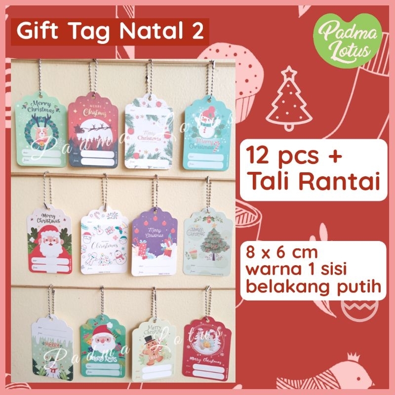 Kertas Kado Natal isi 10 christmas wrapping paper