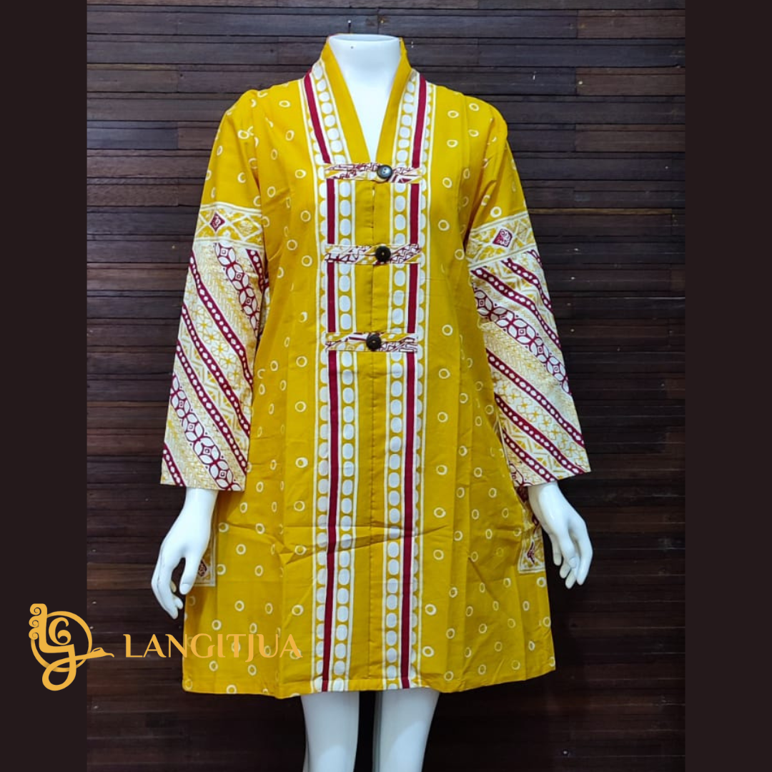 TUNIK INTEN PERMATA  | DRESS BATIK BUSUI FRIENDLY