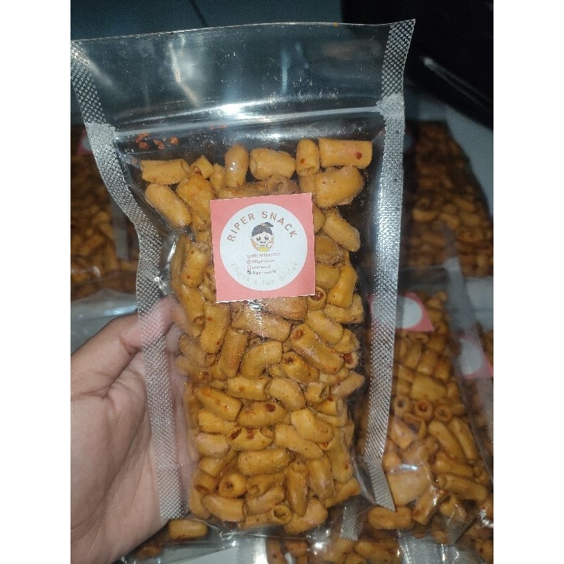 

makroni bantet rasa balado gurih pedas