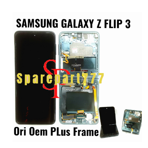 Lcd Touchscreen Fullset Plus Frame Ori Oem Samsung Galaxy Z FLIP 3