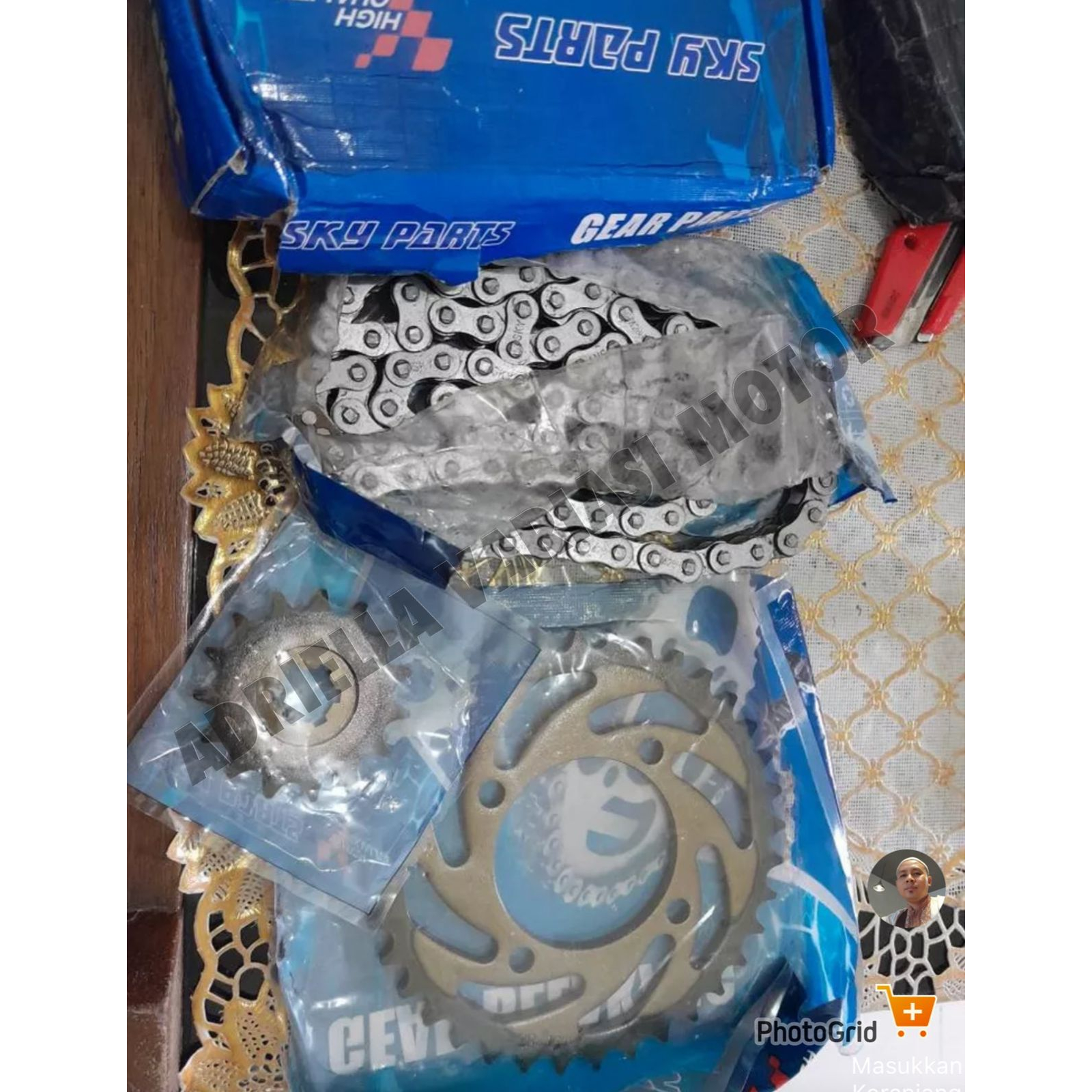 GEAR GIR SET GEAR GIR PAKET SATRIA FU150 FACELIFT SATRIA FU150 FI