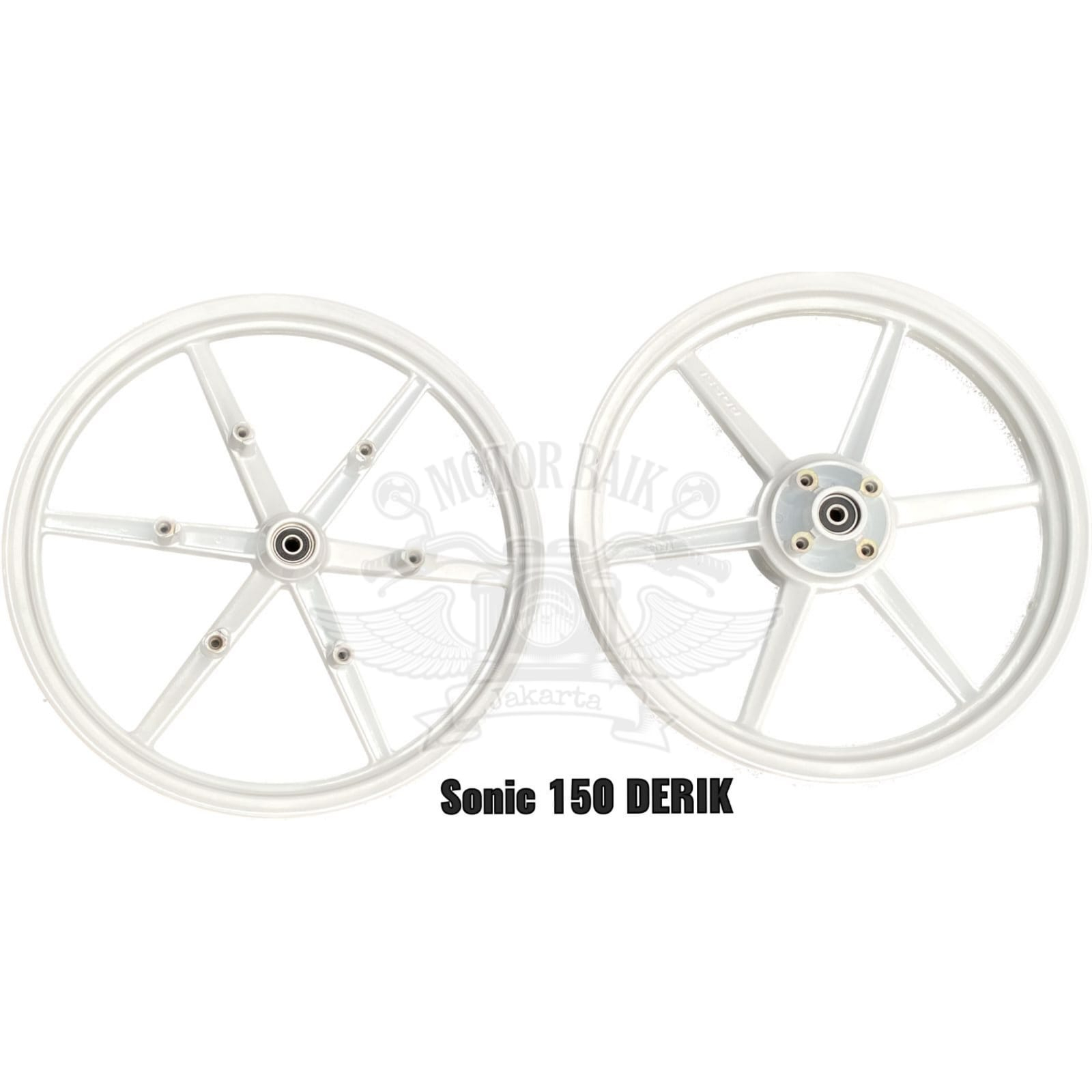 velg pelek racing sonic 150 tipe derik palang 6 lurus 160-17 185-17 depan belakang 1set VROSSI ROSSI