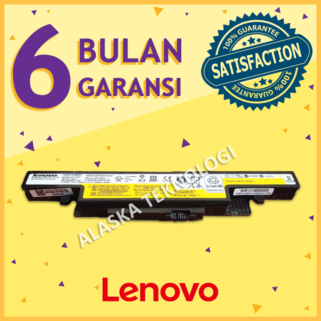 Original Baterai Laptop LENOVO IdeaPad Y400 Y400N Y400P Y400M-IFI Y400N-IFI Y400N-ISE Y410 Y410N Y41