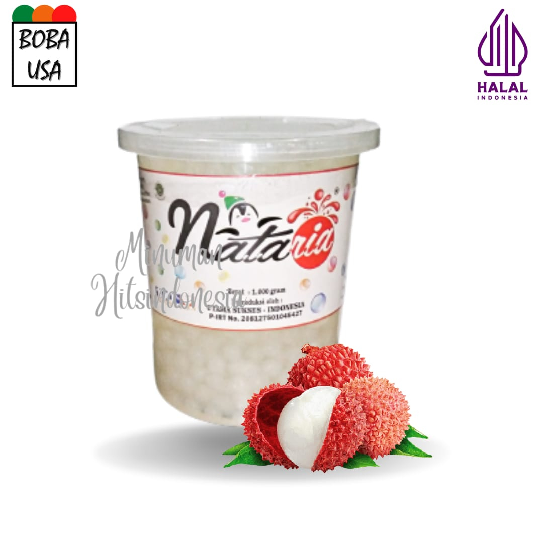 

Popping Boba Lychee 1kg/Topping Minuman Kekinian Termurah-Tanara