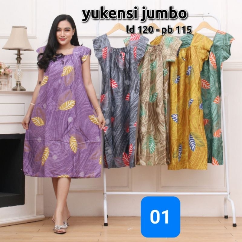 Daster Yukensi Rayon Jumbo