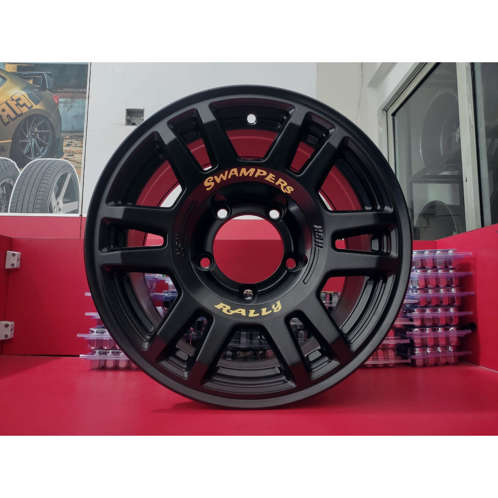 Velg Ring 16 Eskudo, Vitara, Jimny, Katana dll HSR SWAMPERS