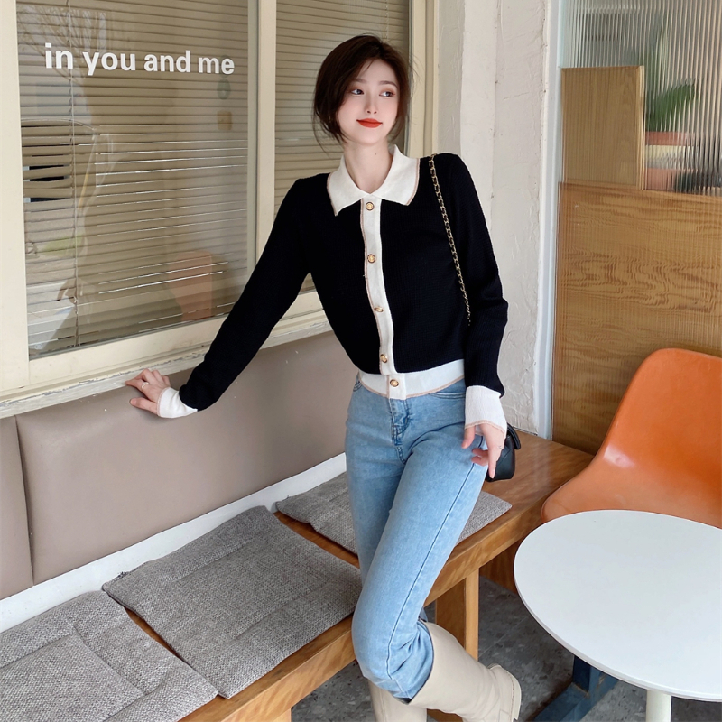 MOOGU ♡ Sweater korea atasan rajut temperamen wanita top