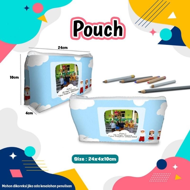 

Pouch Custom Foto, Nama, Gambar / Wadah Serbaguna / Kotak Pensil / Wadah Pensil/ Pouch Souvenir/ Pouch Serbaguna
