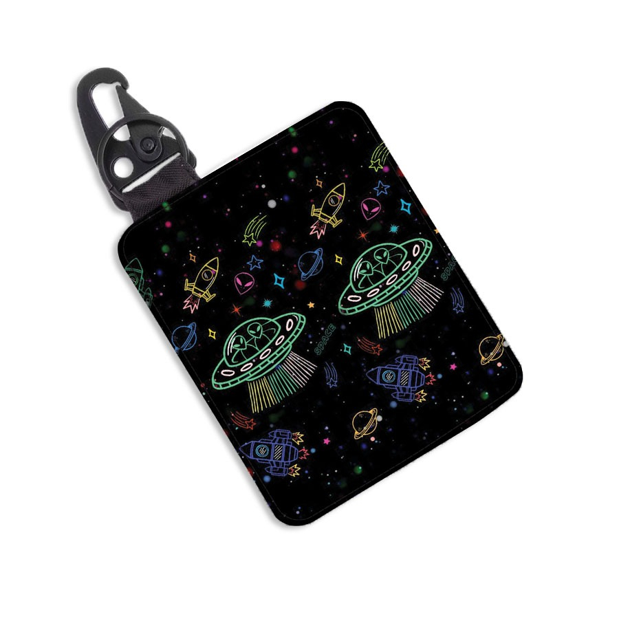 Dompet STNK Mobil Motor Motif  Astronot Gantungan Kunci kendaraan Mobil motor Carabiner Premium ads 035