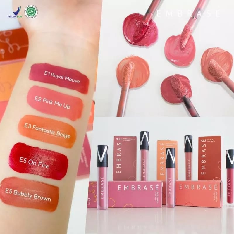 Embrasé Lipcream Matte Original BPOM